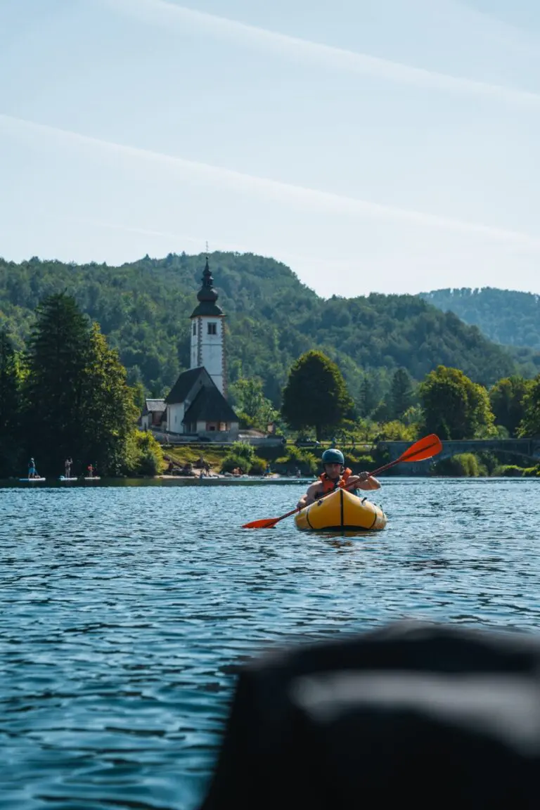Bohinj See mit packraft